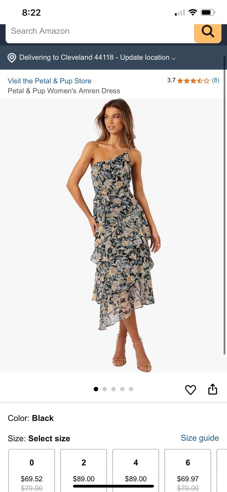 NWT Petal and pup Floral Amren maxi dresss 4 Small