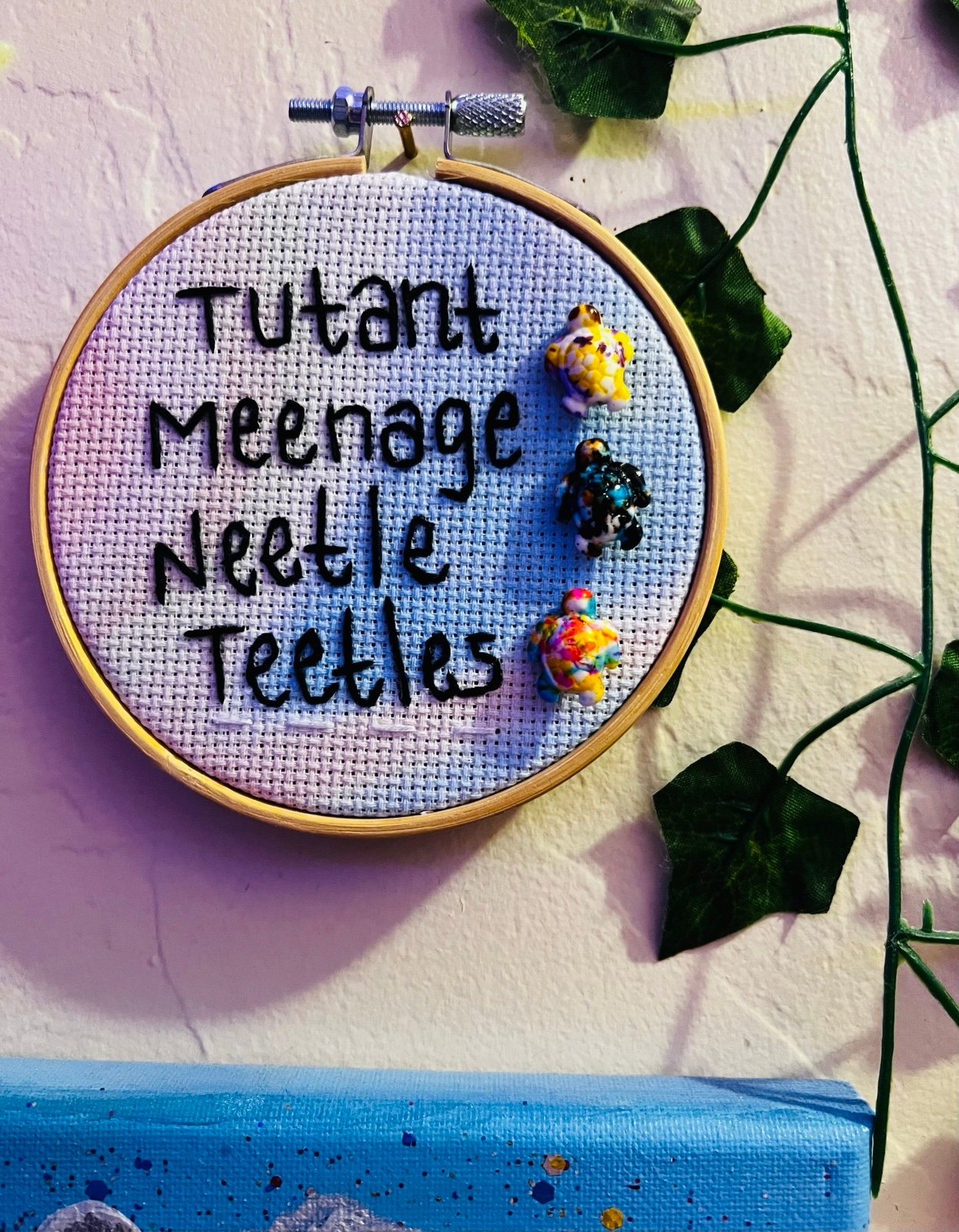 Funny Home Embroidery Decor