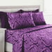 Queen Bed Sheets Set 6-Pc Cooling Bed Set, Breathable Hotel Style Sheets
