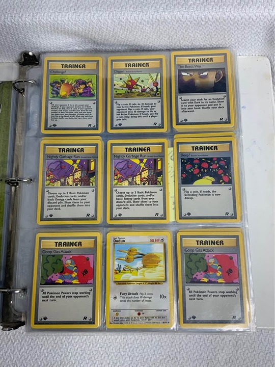 Pokemon Trainer Card , in good condition.