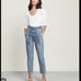 Veronica Beard Logan Slim Straight Extra High Rise Jeans Size 30
