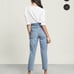 Veronica Beard Logan Slim Straight Extra High Rise Jeans Size 30