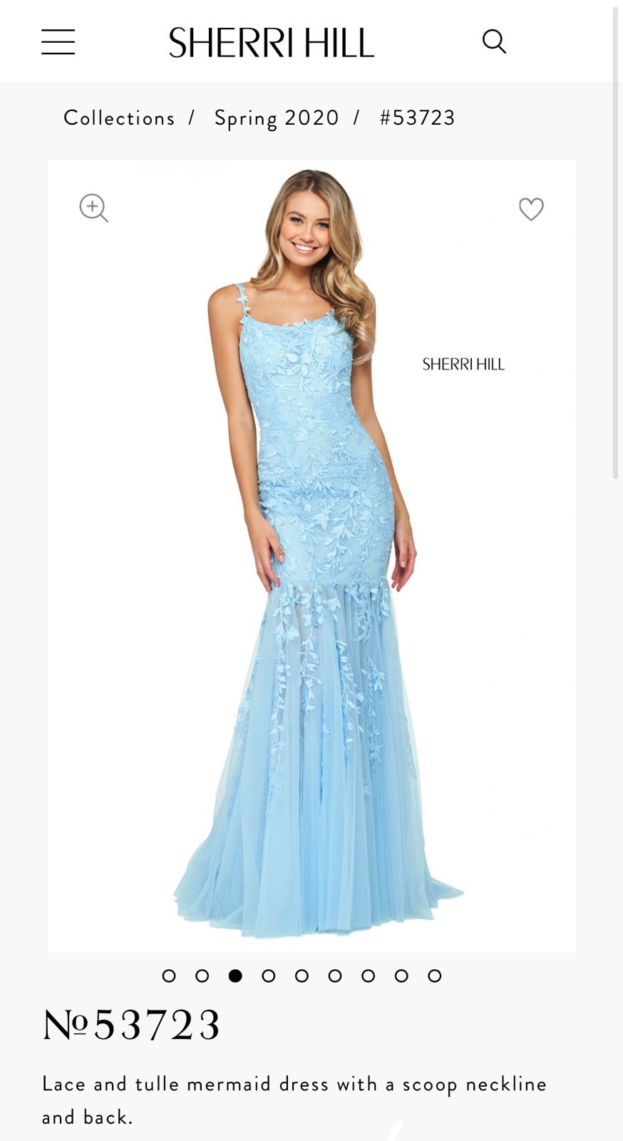 sherri hill prom dress