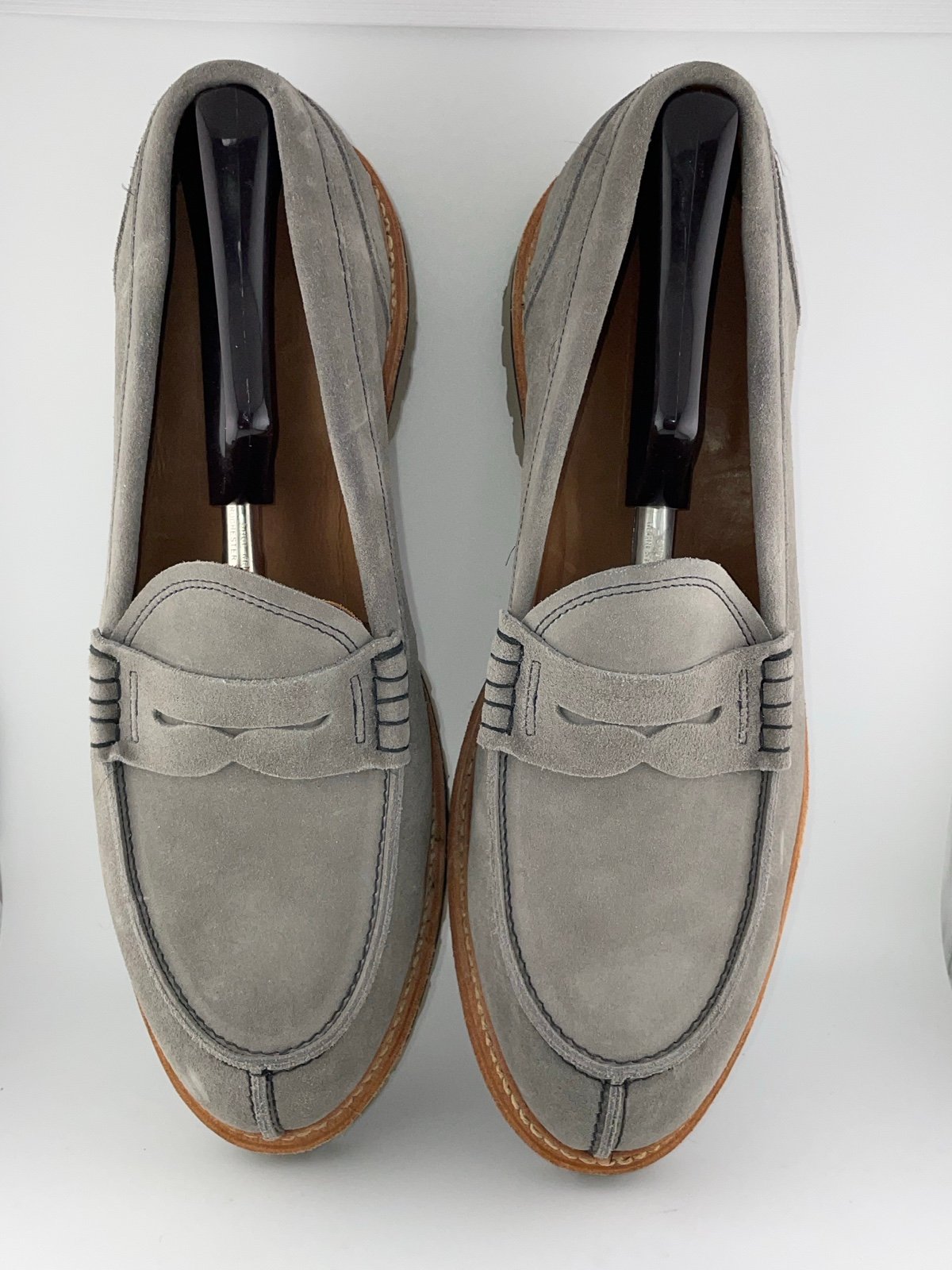 Allen Edmond Freeport Weatherproof Suede Penny Loafer (Men) 10