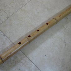 New 1.8 madake shakuhachi bamboo flute w./o root end & natural shaku mouthpiece