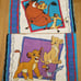 Vintage 90's Disney The Lion King Bed Set