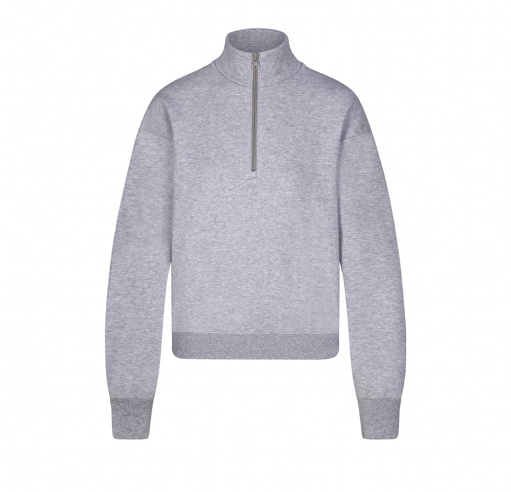 Skims Classic Fleece Half Zip Pullover