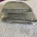 Pottery Barn Cross Stitch Eucalyptus Velvet Quilted Shams Euro & Standard *****