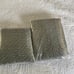 Pottery Barn Cross Stitch Eucalyptus Velvet Quilted Shams Euro & Standard *****
