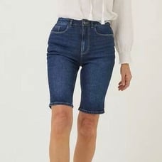 Fat Face UK Bisley denim Bermuda shorts size 8