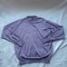 Peter Millar Lavender V-Neck Two Tone Collar Pullover Sweater Made in Italy