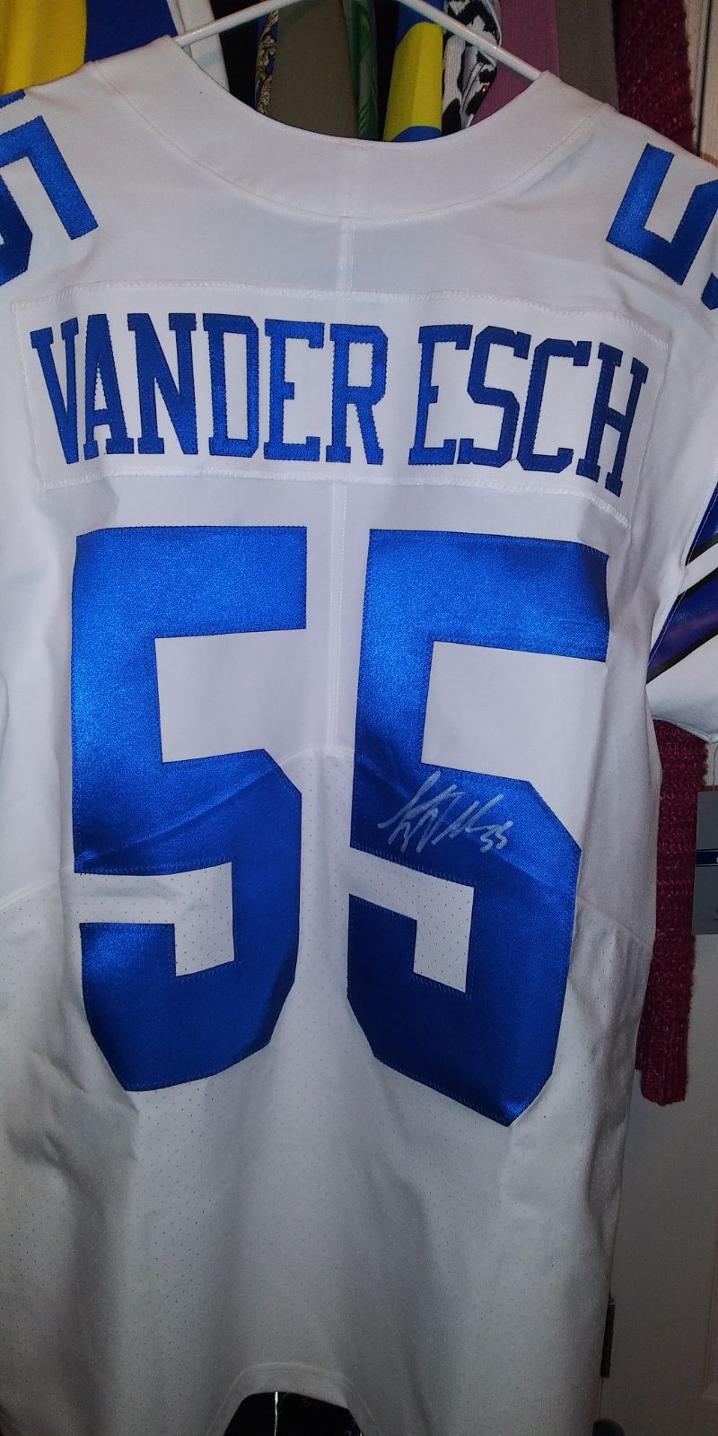 #55Vander Esch AUTOGRAPHED GAME JERSEY