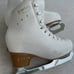Edea Overture Girl Figure Skates made in Italy size 210 with 7 3/4 John Wilson
