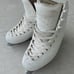 Edea Overture Girl Figure Skates made in Italy size 210 with 7 3/4 John Wilson