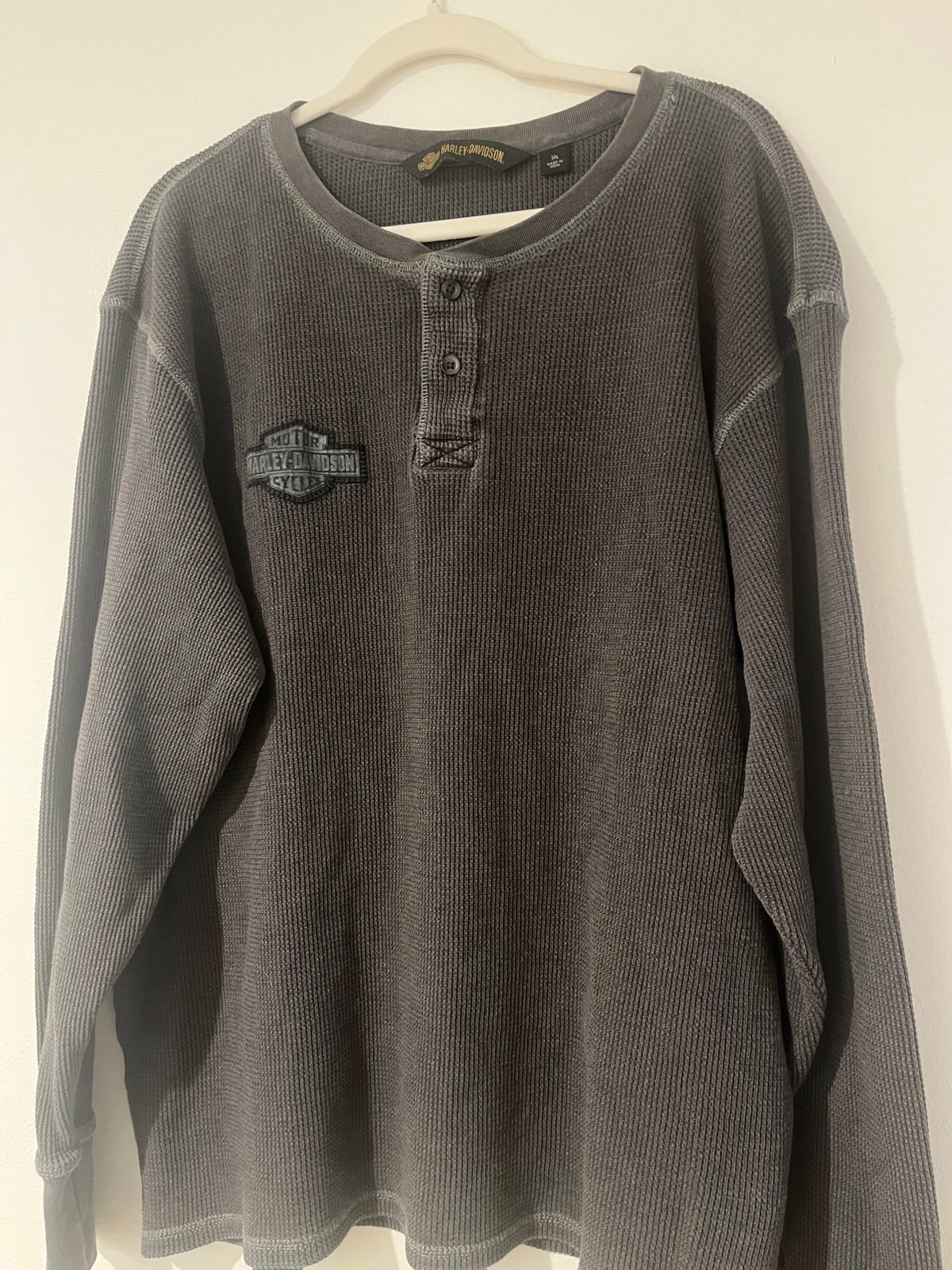 Harley Davidson Waffle Long Sleeve