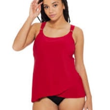 MiracleSuit red tankini top in dazzle
