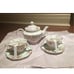 NW GRACE TEAWARE SHABBY CHIC STYLE PINK AND GREEN ROSES TEAPOT