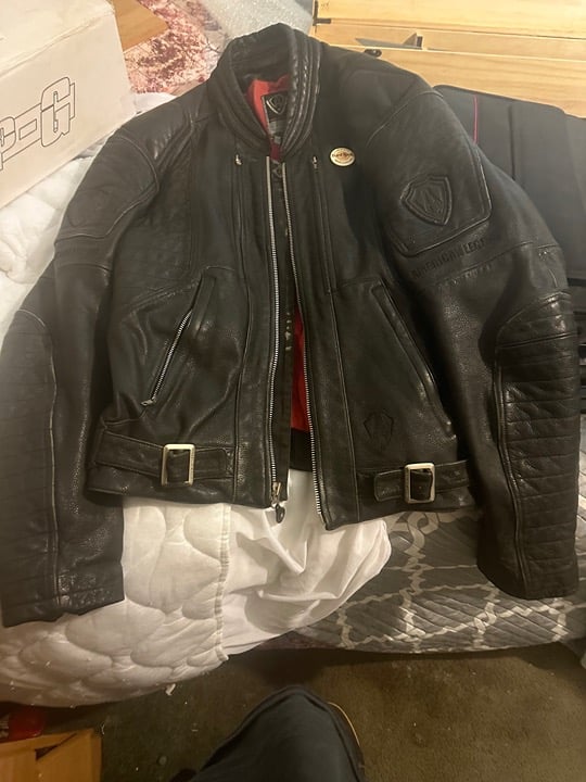 leather jacket