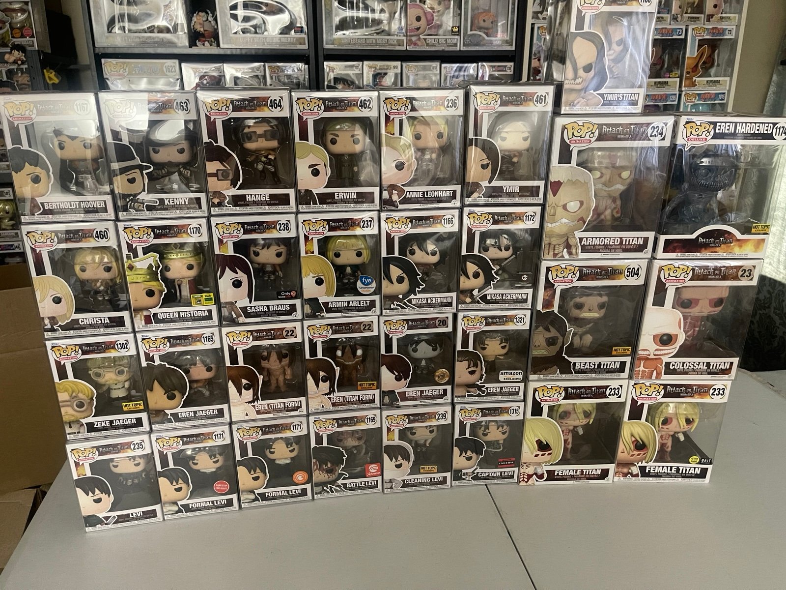 Attack on Titans Funko Collection