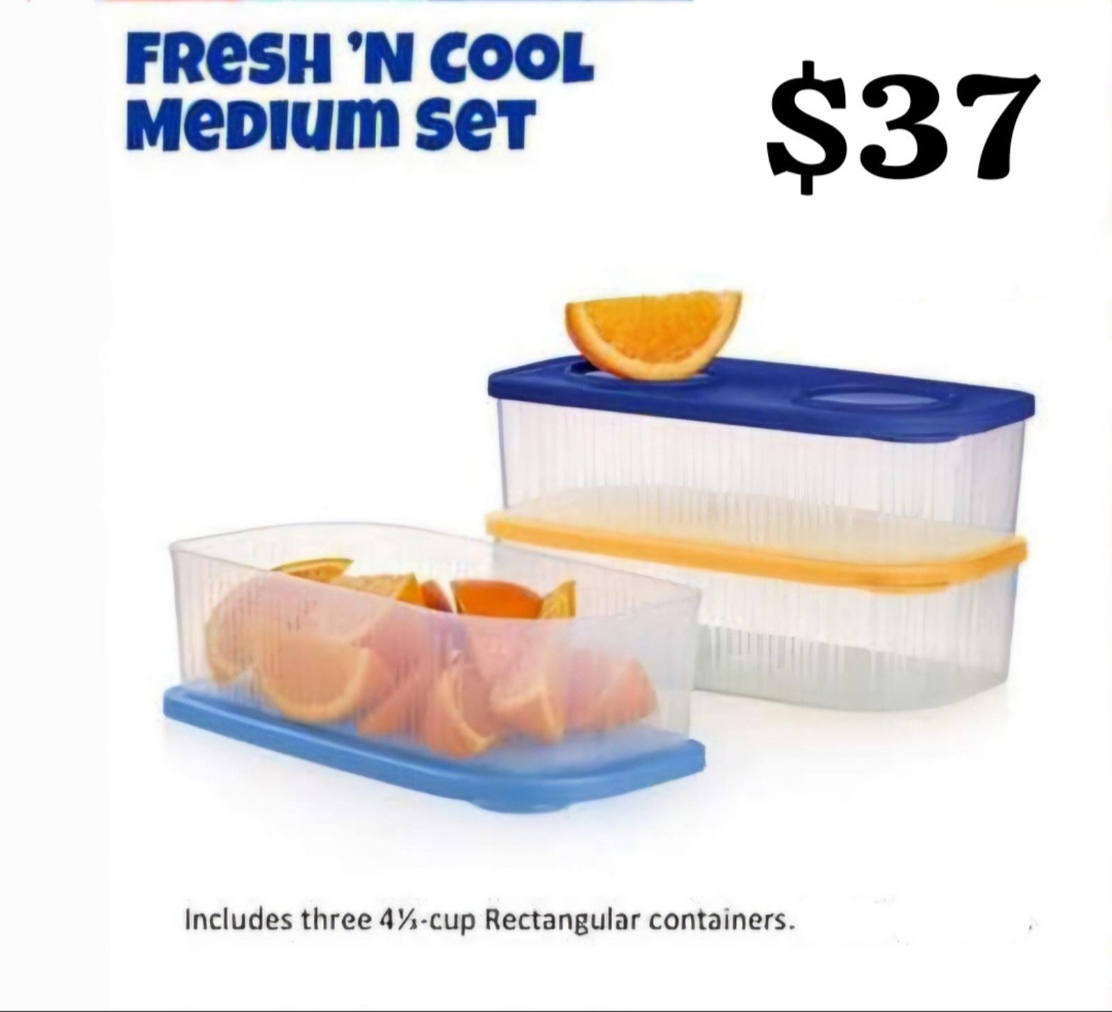 Fresh n cool medium set of 3 color variety