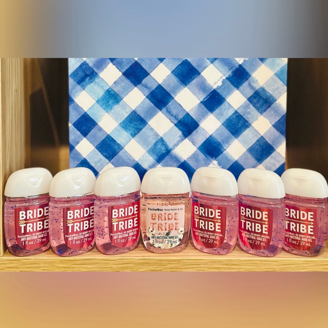 RARE Bath & Body Works Bride Tribe PocketBac Hand Sanitizer Bundle