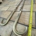 N711-8 G70 V-Chain Large J hooks flatbed tow truck rollback wrecker