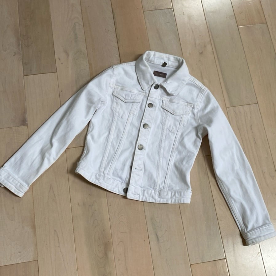 DL1961 white denim girls Jeans jacket