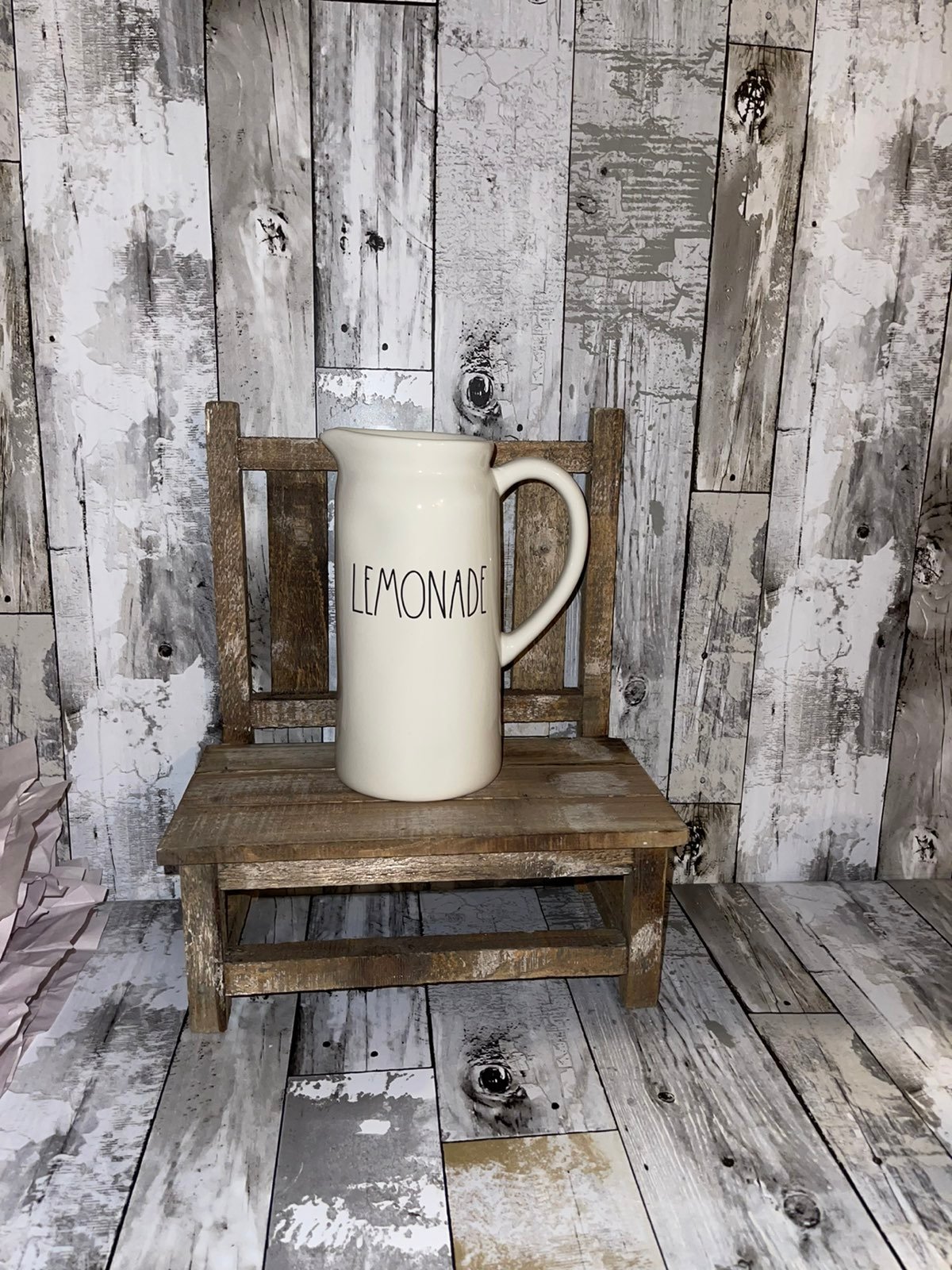 Rae Dunn lemonade pitcher