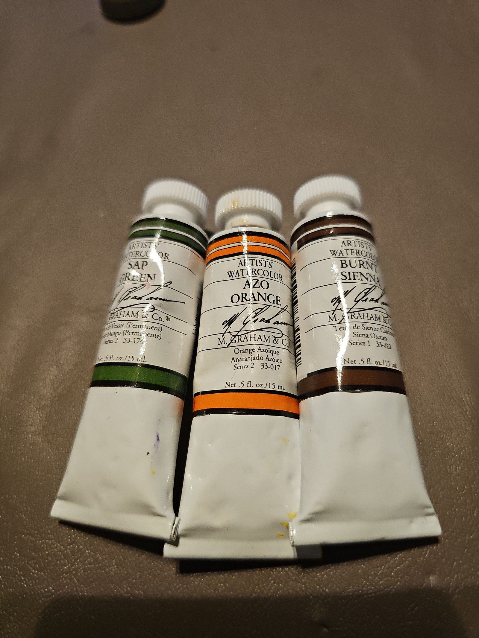 M GRAHAM secondary watercolors
