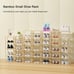 Bamboo Shoe Rack - Vertical Shoe Rack for Small Spaces,
