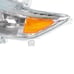 Left & Right Headlights Camry Sedan Chrome Clear Reflector
