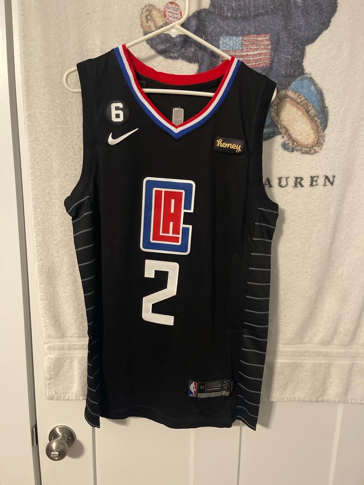 Kawhi Leonard #2 Los Angeles Clippers NBA Basketball Jersey (Men’s)
