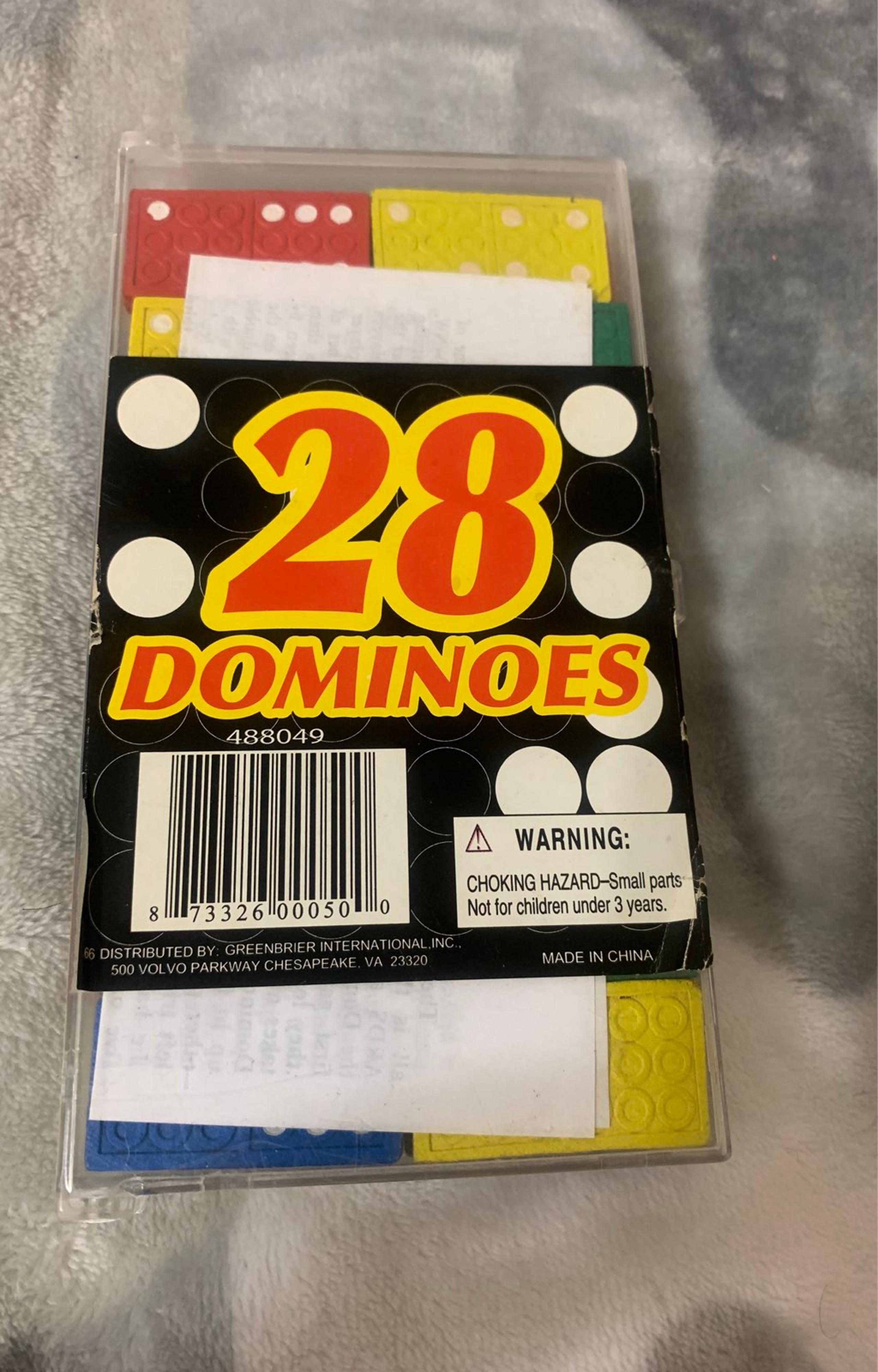 Dominoes-28, new