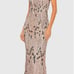 Women's Mac Duggal Gown, Size 14, Rose Gold & Black