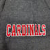 Colosseum Louisville Cardinals Mens XL Sweatshirt Black Fleece Lined Hoodie NCAA