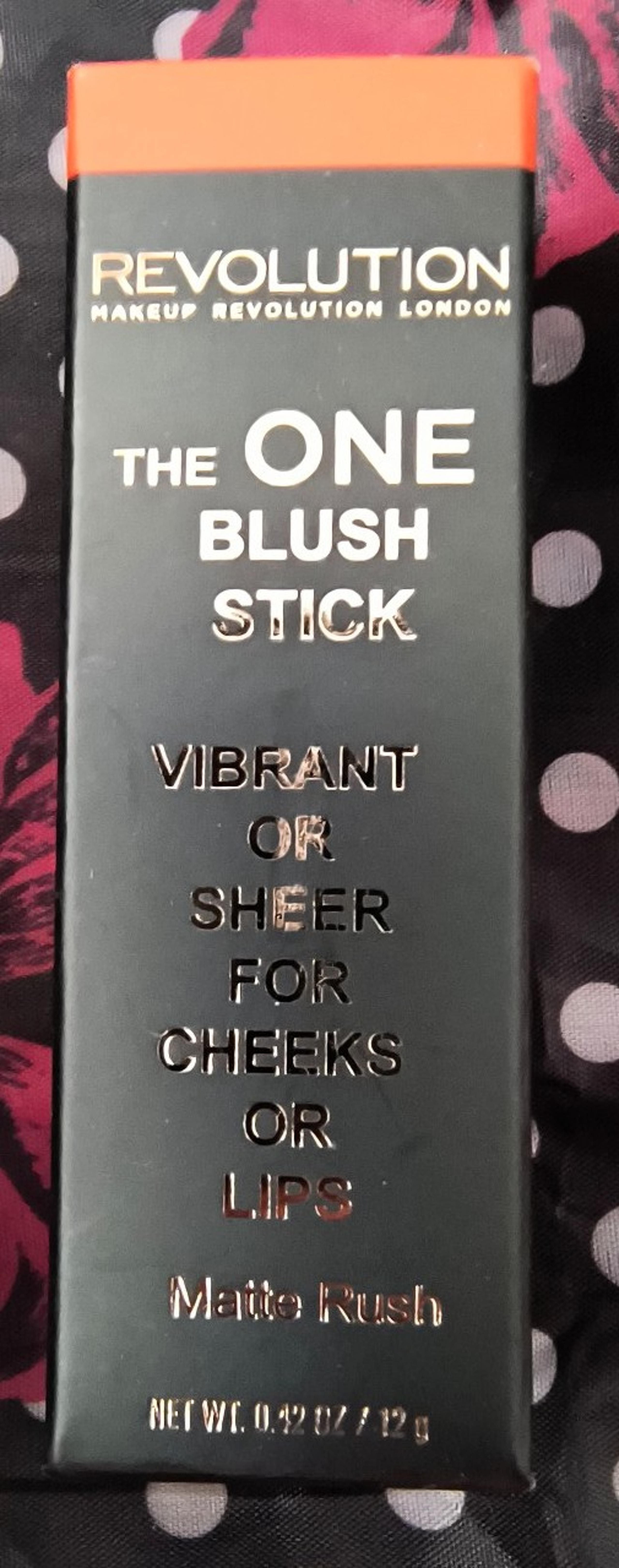 Revolution blush stick