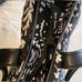 Vera Bradley Large Tote Medium Travel Organizer Paisley Noir Black