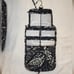Vera Bradley Large Tote Medium Travel Organizer Paisley Noir Black