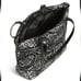 Vera Bradley Large Tote Medium Travel Organizer Paisley Noir Black