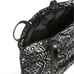 Vera Bradley Large Tote Medium Travel Organizer Paisley Noir Black