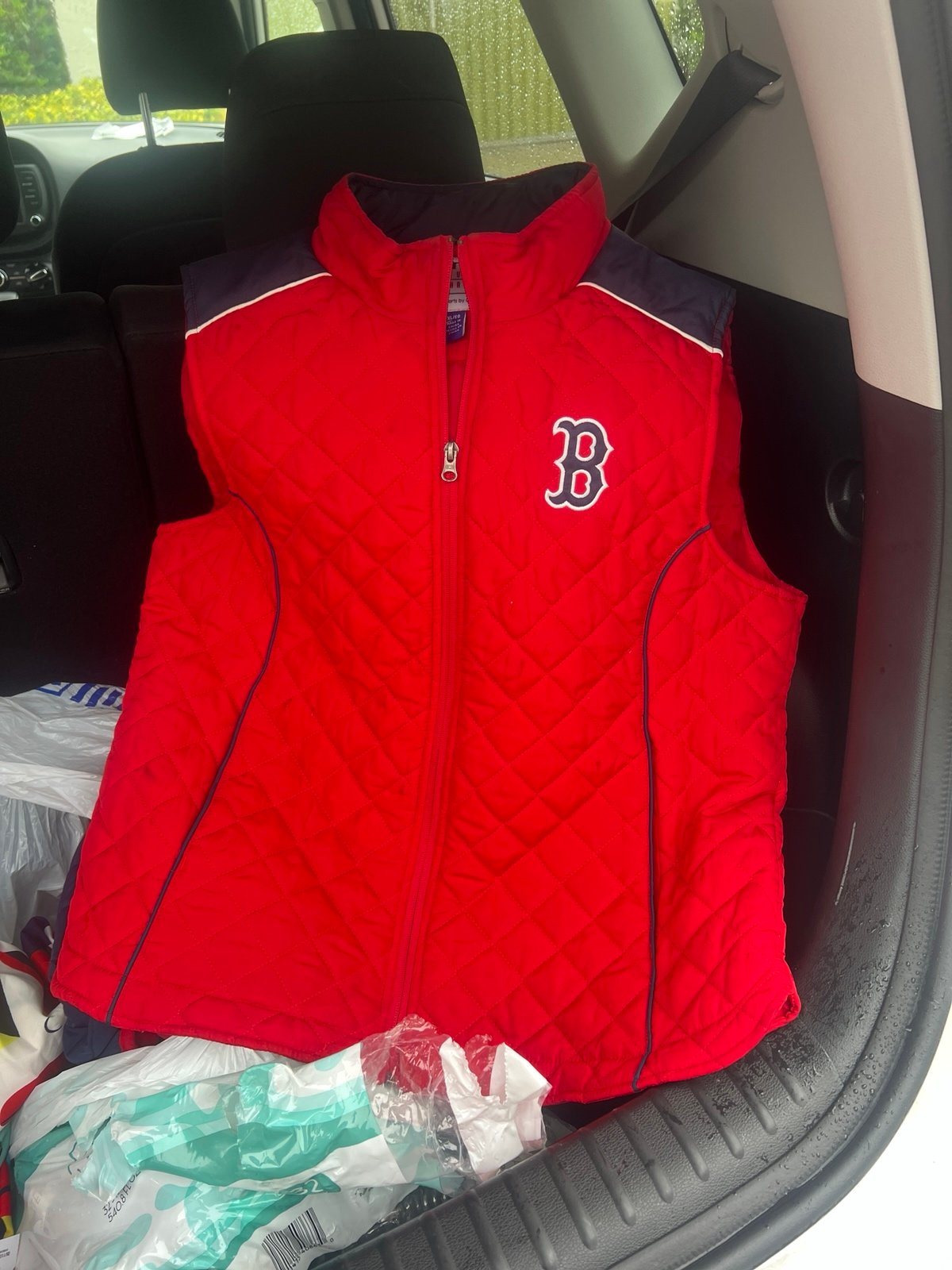 Boston Red Sox Vest Sz xl MLB Product Baseball Ready