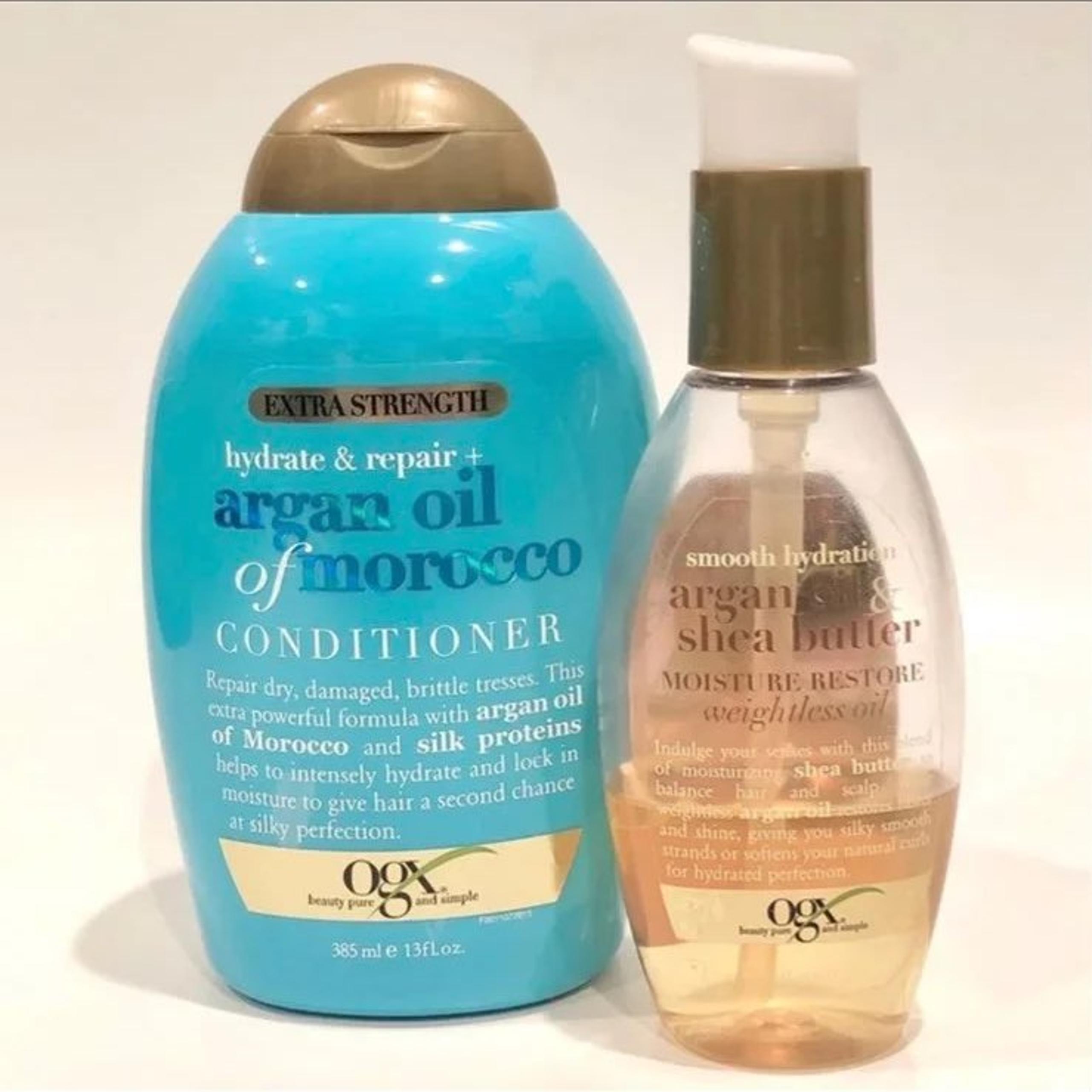 OGX Argan Oil Conditioner & Hair Oil