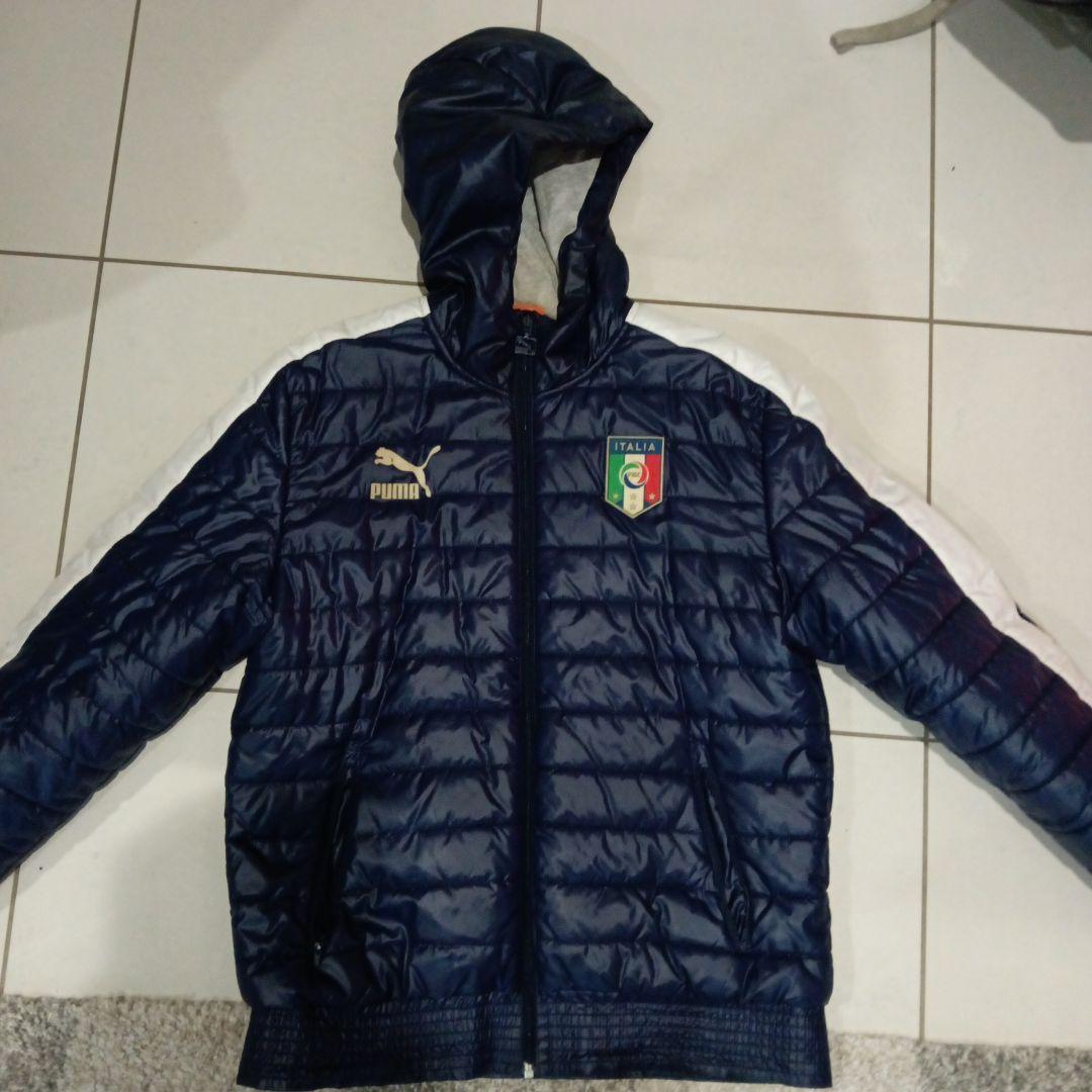 Puma Italy National Team Down Jacket with Hood, Size L