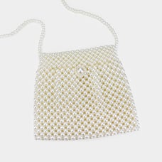 Bridal Pearl Beaded Evening Bag