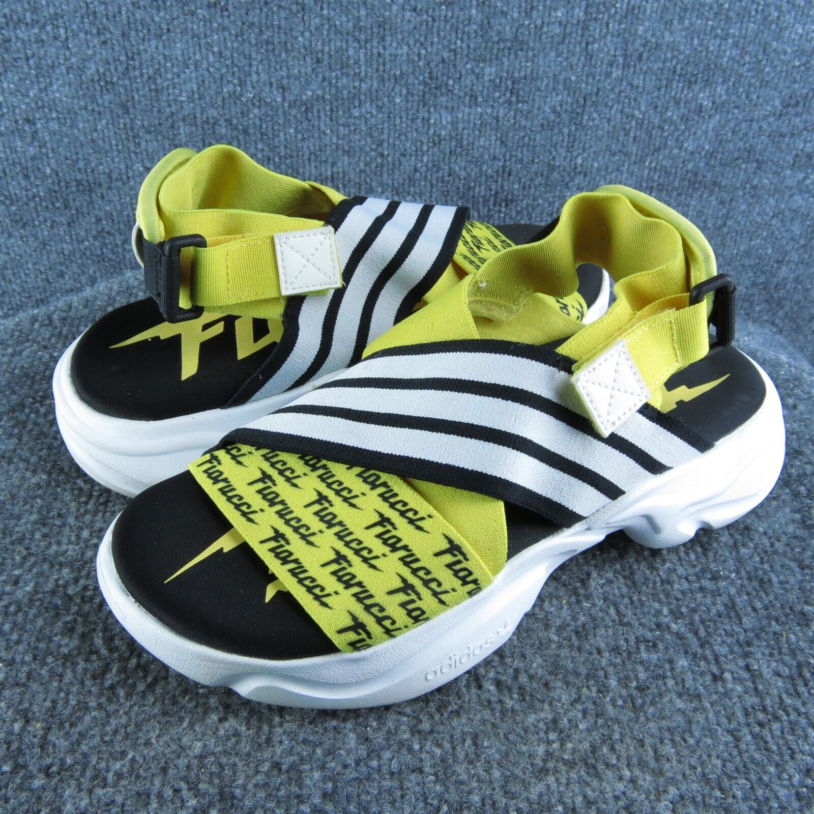 adidas Men's Fiorucci Magmur Strappy Yellow Synthetic Size 6M Gently Used 2025