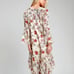 Lulus Belina Beige Floral Midi Dress Small