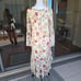 Lulus Belina Beige Floral Midi Dress Small