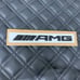 Gloss Black AMG Fit Mercedes Rear Trunk Emblems Logo Badge Letter Number 3M