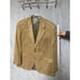Chaps Blazer Men's 44R Beige 2B Suede Academia Coat Jacket Ralph Lauren Luxury