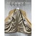 Chaps Blazer Men's 44R Beige 2B Suede Academia Coat Jacket Ralph Lauren Luxury